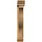 Ekena Millwork Funston Traditional Smooth Bracket w/ Offset Brace, Western Red Cedar, 5 1/2"W x 30"D x 34"H BKT0604X30X34FST01SWR - alternate 4